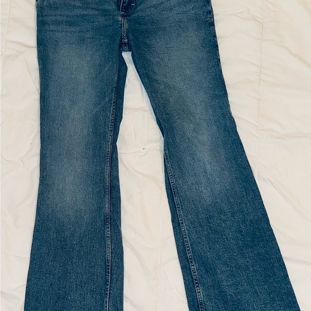 Wrangler Women's Wide Leg Jeans in Blue